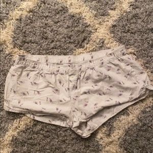 Squirrel pajama shorts.